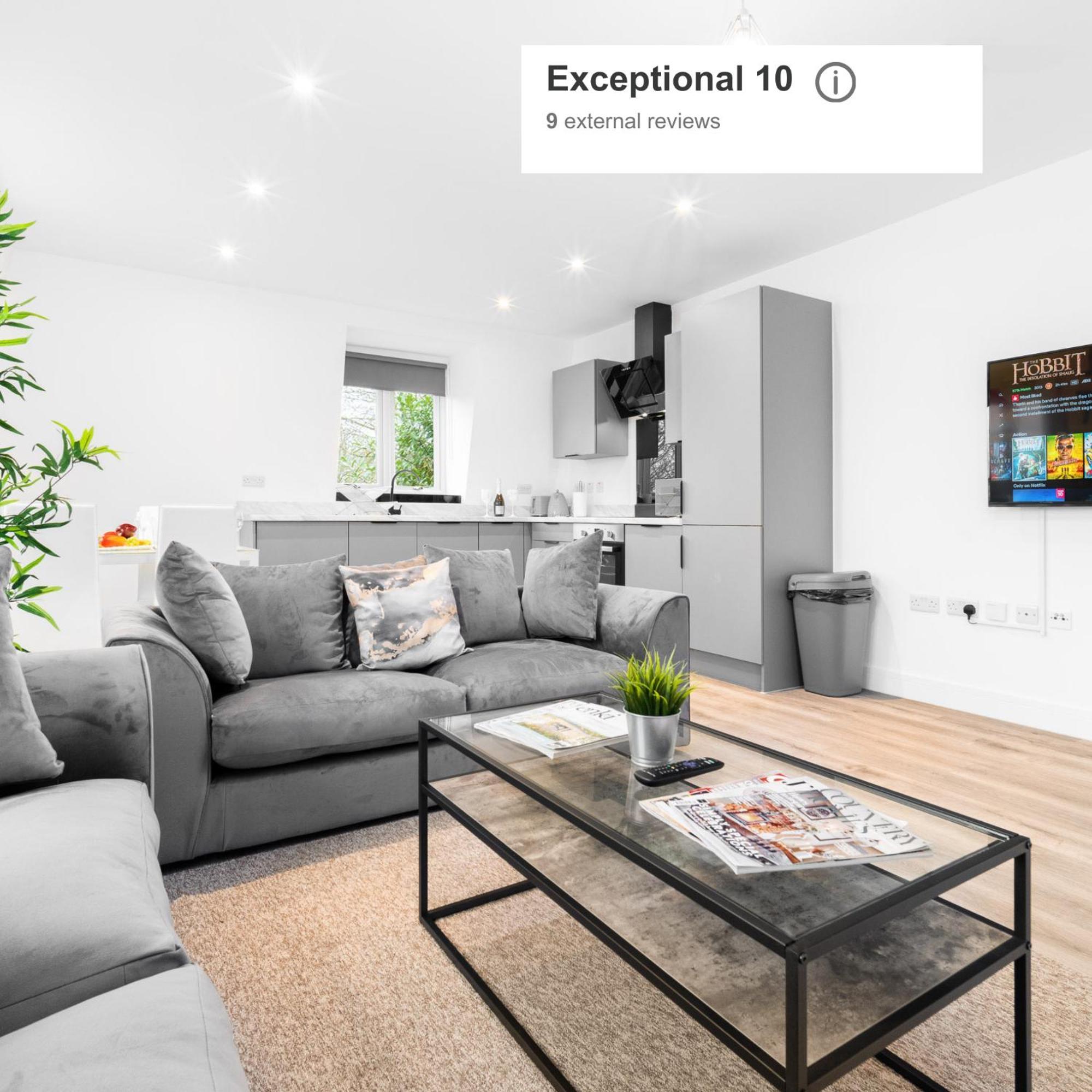 Stylish 2 Bedroom Apartment - Balcony - Secure Parking - Top Rated - 5Mc Birmingham Exterior foto